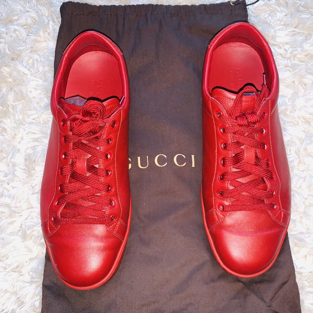 Red Gucci Sneakers